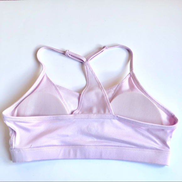 NEW SO AUTHENTIC AMERICAN HERITAGE Sports Bra Racerback Straps Medium Pink Women - Picture 2 of 13